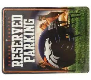  Denver Broncos Sign Metal Parking -  ToylandEU™