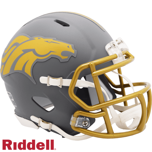 Denver Broncos Slate Edition Replica Mini Speed Helmet - ToylandEU