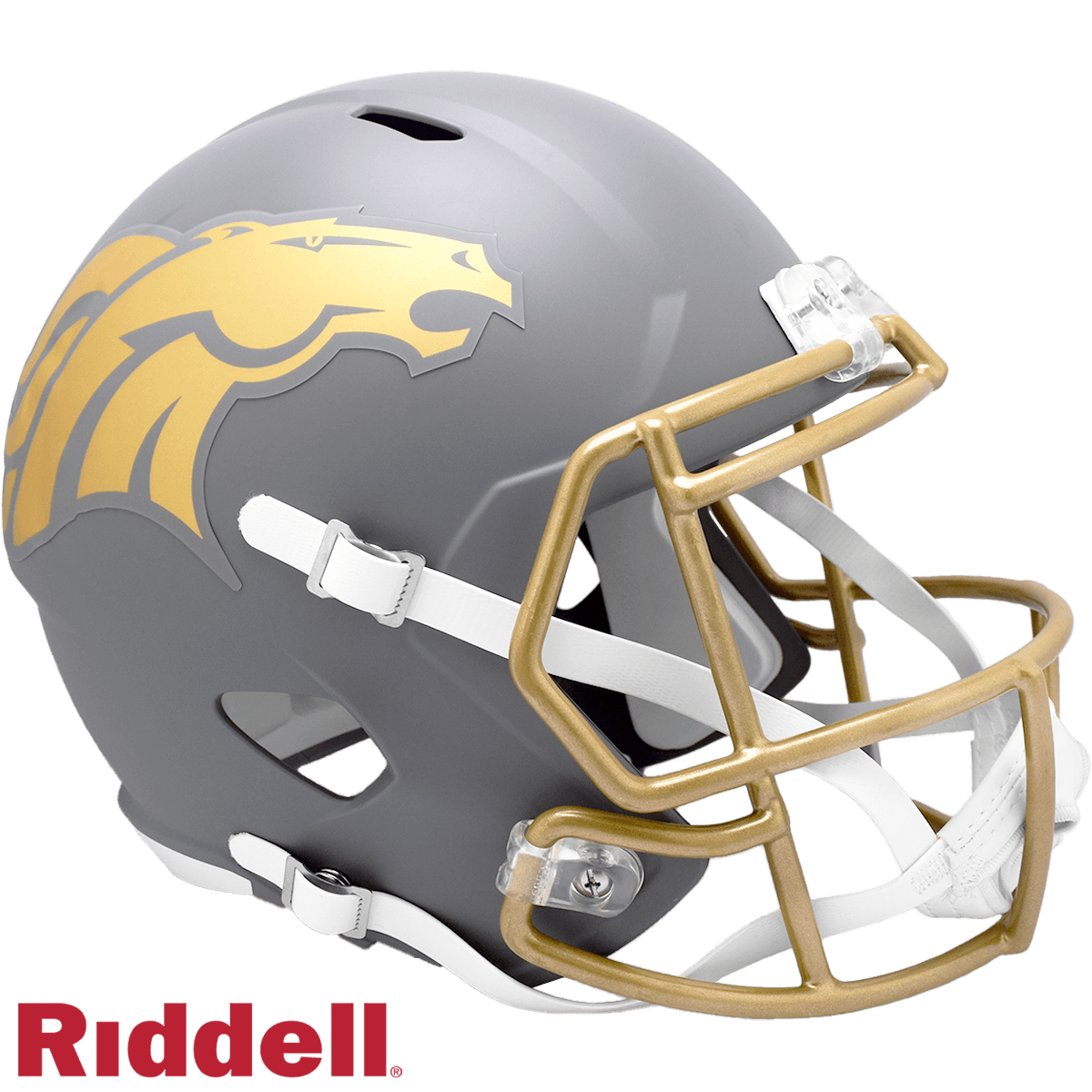 Denver Broncos Slate Riddell Replica Helmet Alternate 2024 - ToylandEU