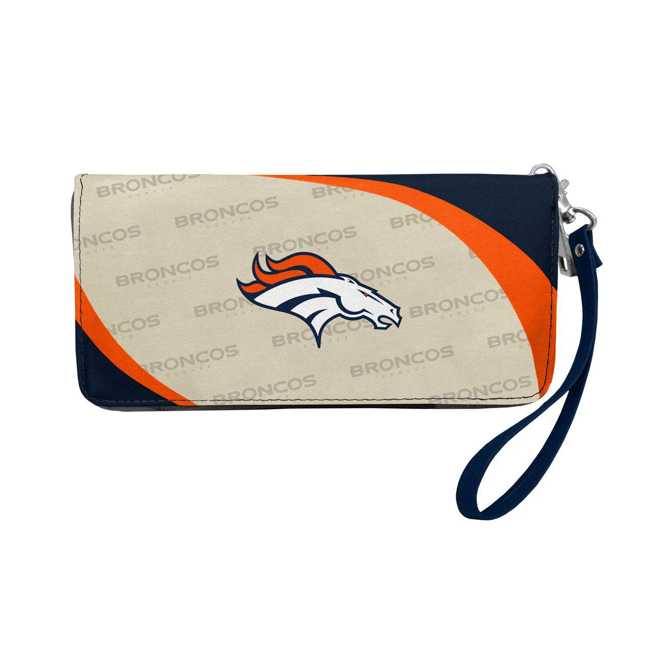Denver Broncos Wallet Curve Organizer Detachable Wristlet - ToylandEU