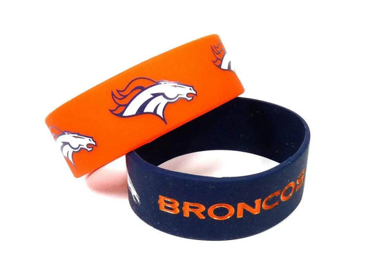  Denver Broncos Wide Bracelets 2 Pack Officially Licensed -  ToylandEU™