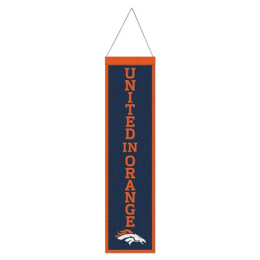  Denver Broncos Wool Banner 8x32 Heritage Slogan Design -  ToylandEU™