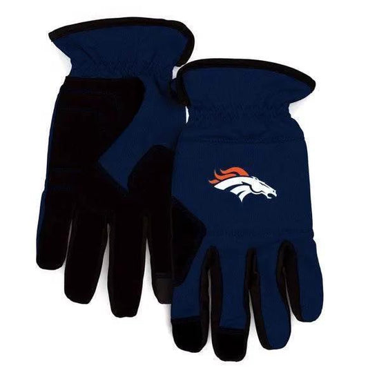  Denver Broncos Work Gloves Padded Durable Grip For Tasks -  ToylandEU™