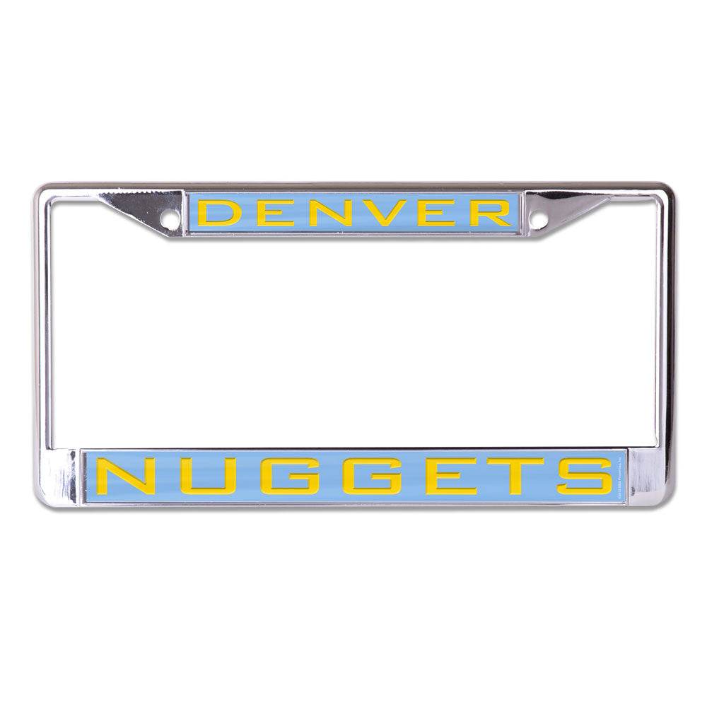 Denver Nuggets Inlaid License Plate Frame Special Order - ToylandEU