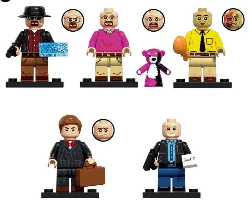 Desert Crime Lords Custom Figure Set With Base Plate And Durable ABS Plastic Construction - ToylandEU