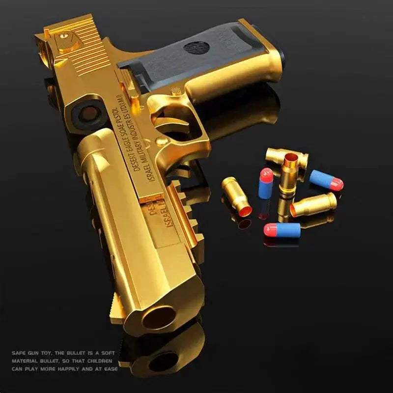 Desert Eagle Toy Gun Airsoft Pistol Safe Foam Bullets -  ToylandEU™