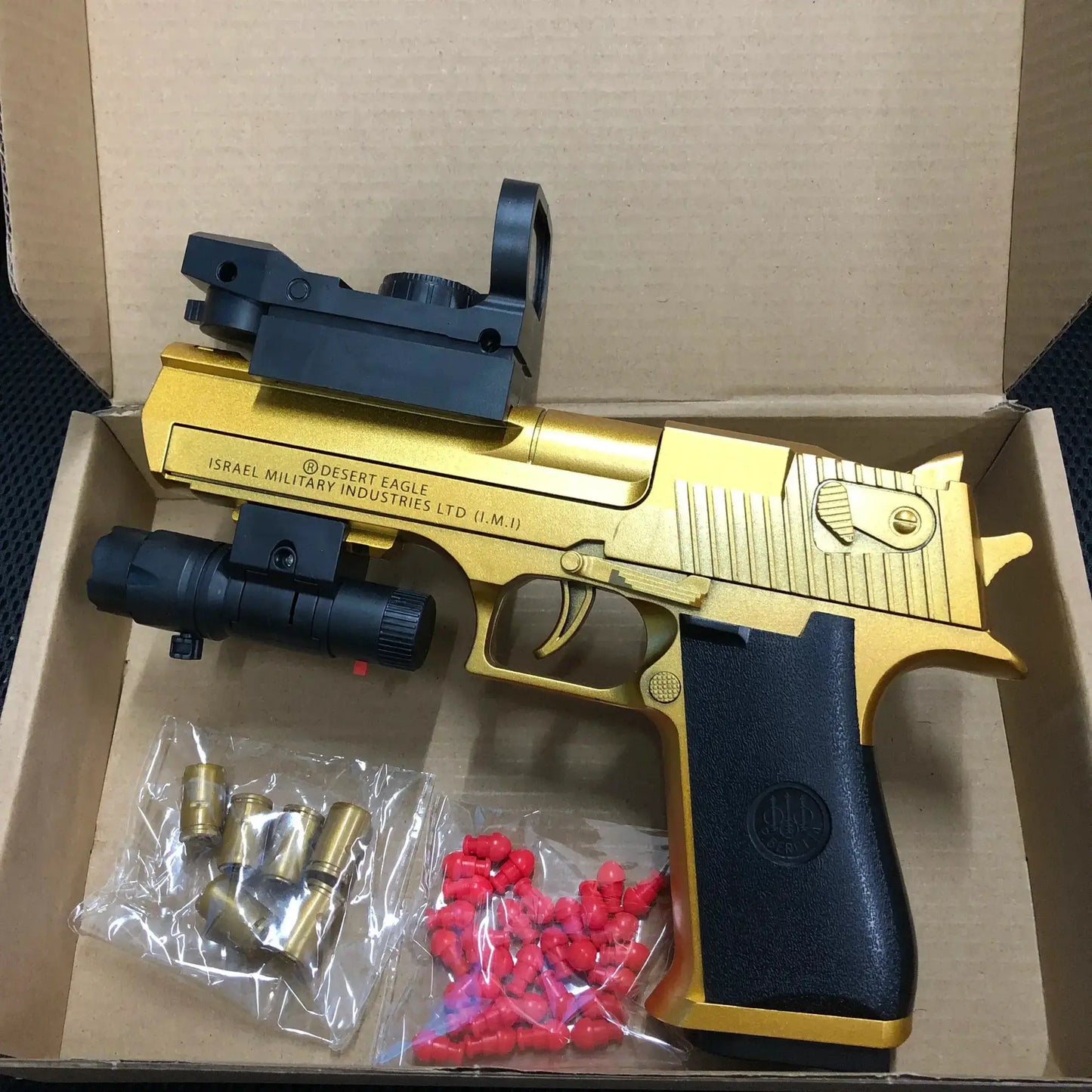  Desert Eagle Toy Gun Shell Ejection Pistol Durable -  ToylandEU™