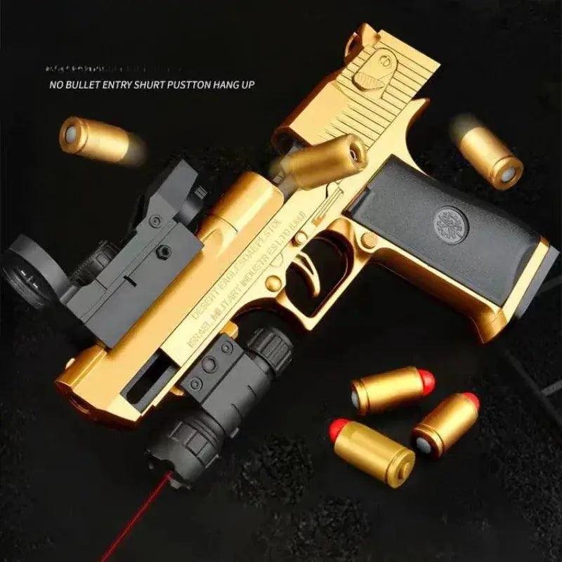  Desert Eagle Toy Gun Shell Ejection Pistol Durable -  ToylandEU™