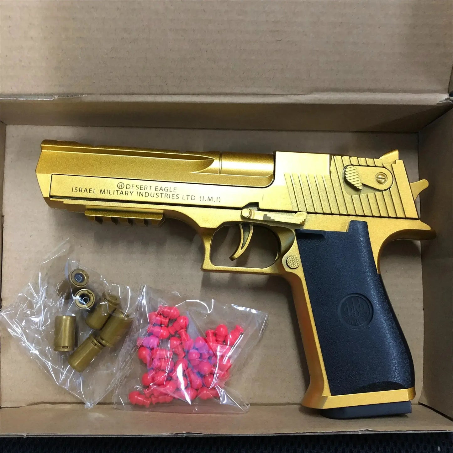 Desert Eagle Toy Gun With Shell Ejection Mechanical Pistol - ToylandEU