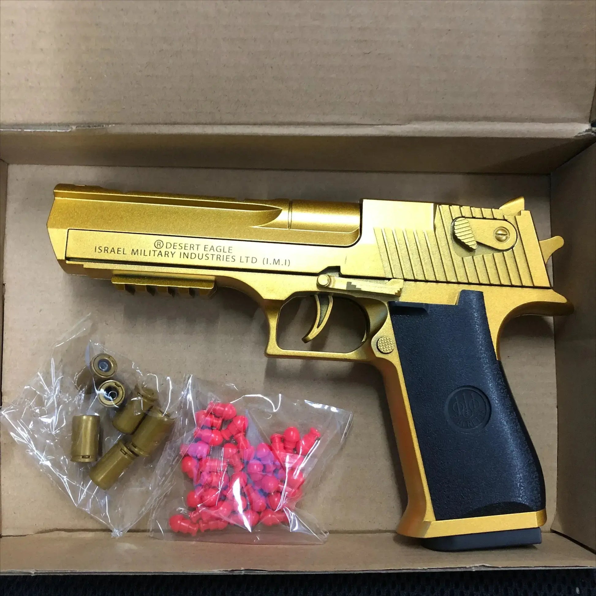 Desert Eagle Toy Gun With Shell Ejection Mechanical Pistol - ToylandEU