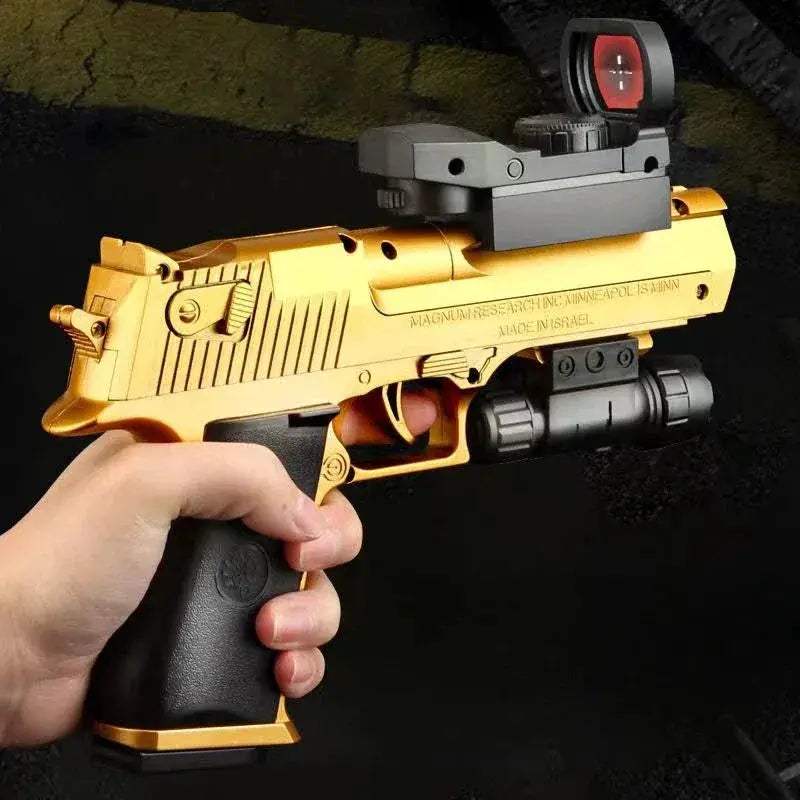 Desert Eagle Toy Gun With Shell Ejection Mechanical Pistol - ToylandEU