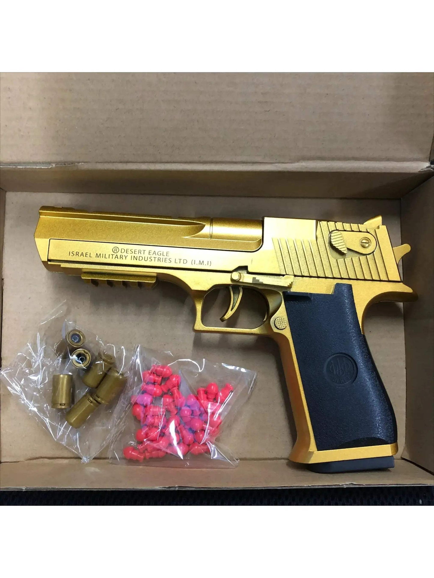 Desert Eagle Toy Gun With Shell Ejection Mechanical Pistol - ToylandEU