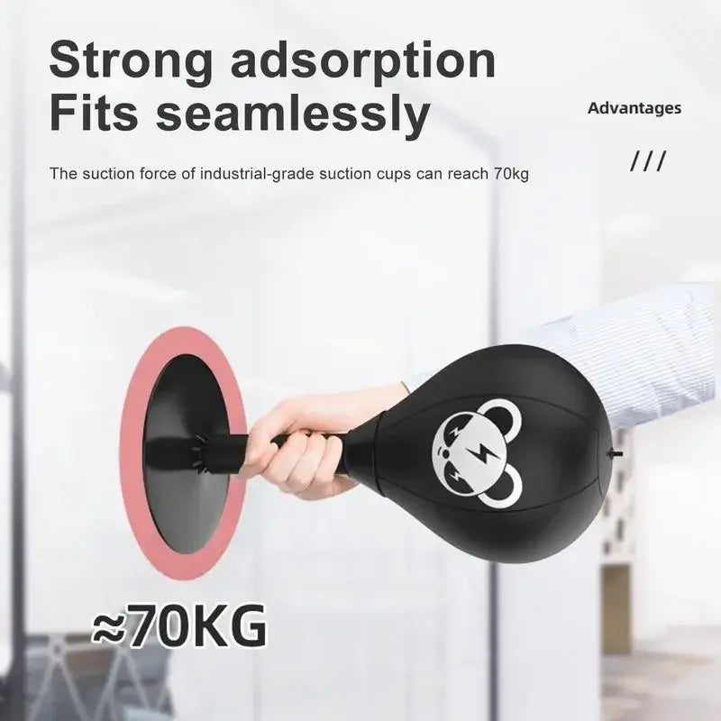 Desk Punching Bag Stress Relief Boxing Ball With Suction Cup - ToylandEU