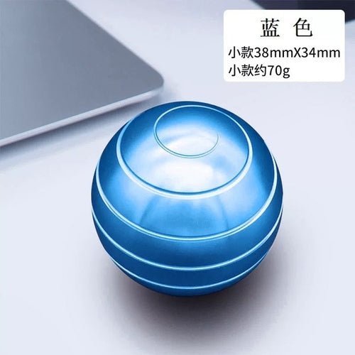 Rotating Spherical Gyroscope Desk Toy for Adults and Kids for Stress Relief at Office ToylandEU.com Toyland EU