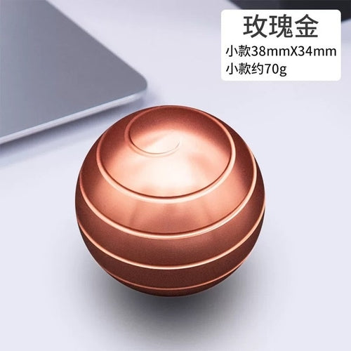 Rotating Spherical Gyroscope Desk Toy for Adults and Kids for Stress Relief at Office ToylandEU.com Toyland EU