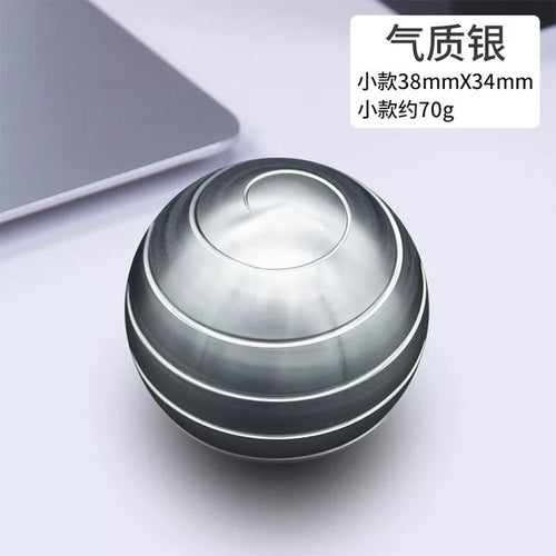 Rotating Spherical Gyroscope Desk Toy for Adults and Kids for Stress Relief at Office ToylandEU.com Toyland EU