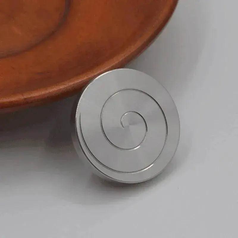  Desktop Coin Fingertip Gyro Transfer Good Luck Gyro Interest Pocket Toy Stainless Steel Gyro Adult Fingertip Toy For Children -  ToylandEU™