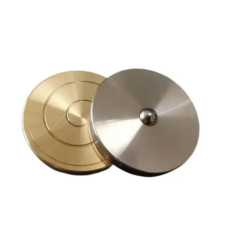  Desktop Coin Fingertip Gyro Transfer Good Luck Gyro Interest Pocket Toy Stainless Steel Gyro Adult Fingertip Toy For Children -  ToylandEU™