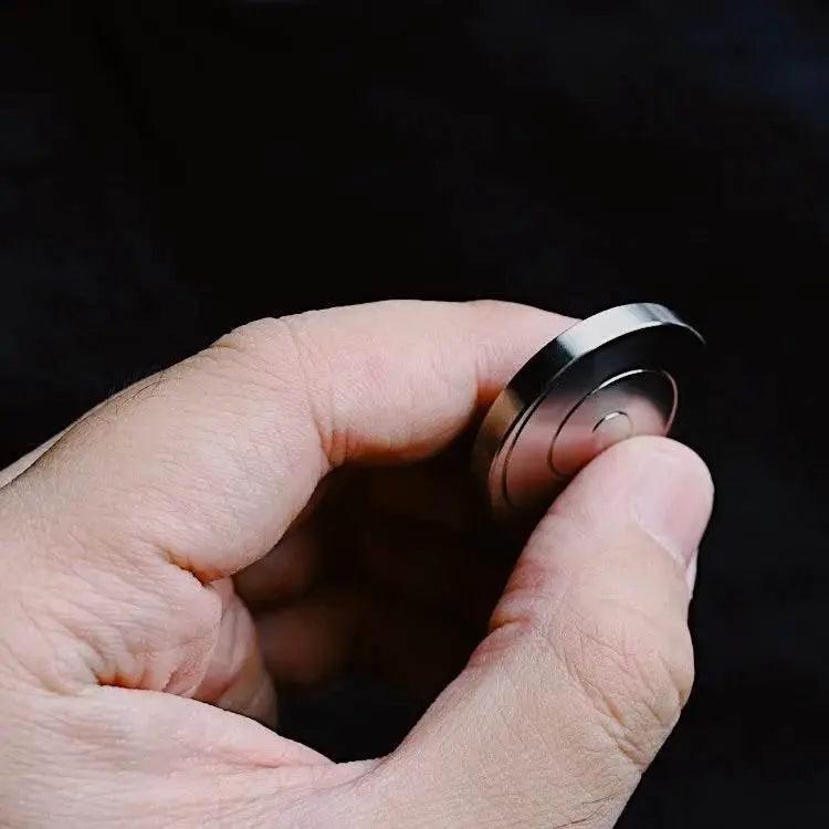  Desktop Coin Fingertip Gyro Transfer Good Luck Gyro Interest Pocket Toy Stainless Steel Gyro Adult Fingertip Toy For Children -  ToylandEU™