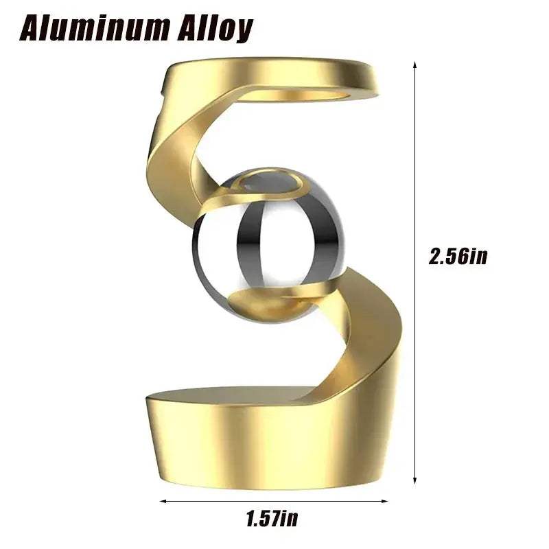 Desktop Gyroscope Fidget Spinner All Aluminum Alloy Stress Relief - ToylandEU