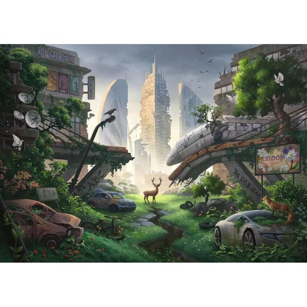 Engaging Escape Puzzle Desolated City Jigsaw 368 Pieces Ravensburger - ToylandEU