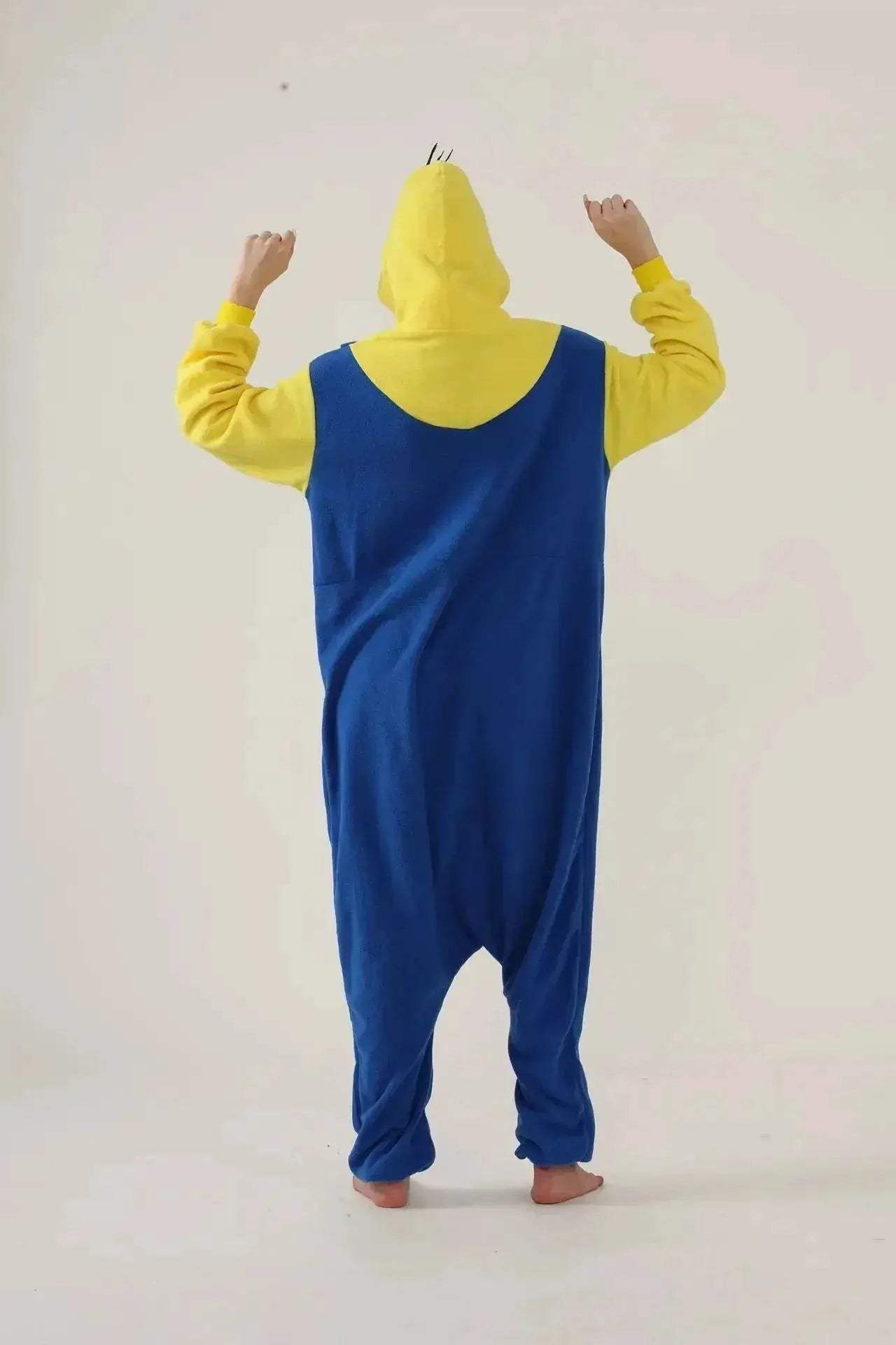 Despicable Me Minions Fleece Pajamas Cartoon Jumpsuit Minions Cartoon Anime Onesie Sleepwear - ToylandEU