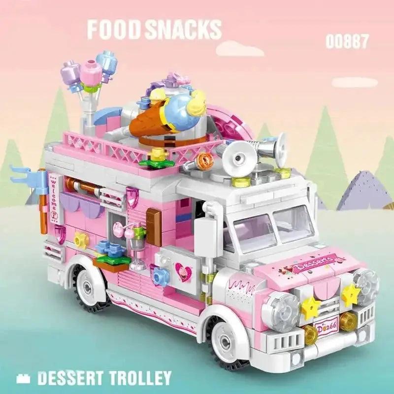  Dessert Trolley Building Block Set Premium Food Truck -  ToylandEU™