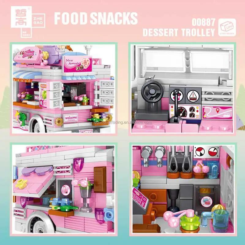  Dessert Trolley Building Block Set Premium Food Truck -  ToylandEU™