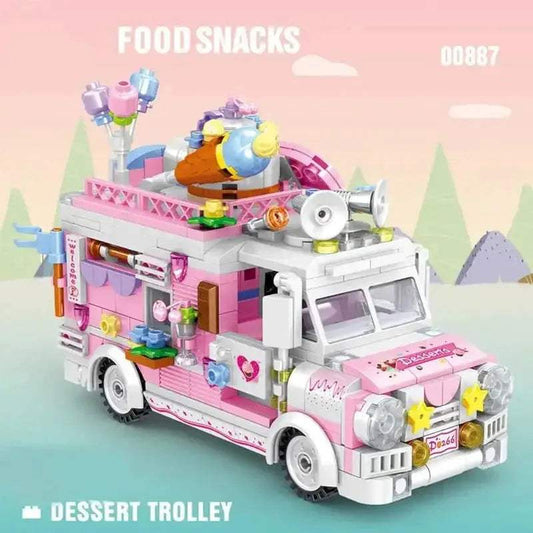  Dessert Trolley Building Block Set Premium Food Truck -  ToylandEU™
