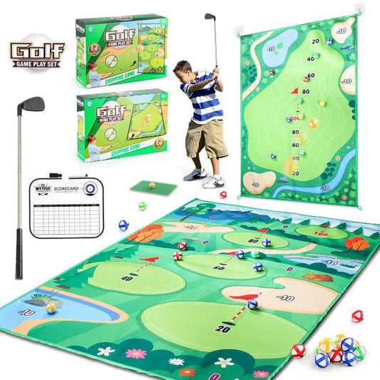 Detachable Steel Golf Set for Kids with Fun Scoreboard and Accessories - ToylandEU