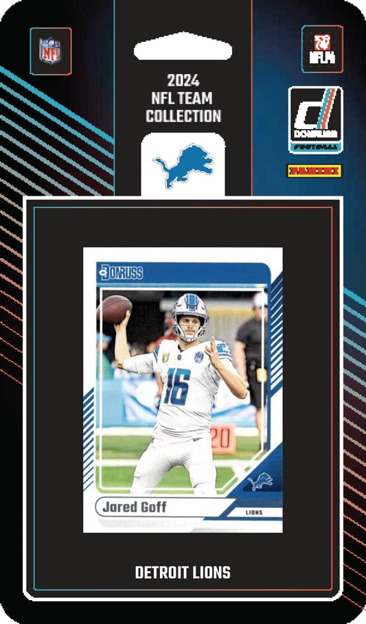Detroit Lions 2024 Team Set Donruss Card Collection - ToylandEU