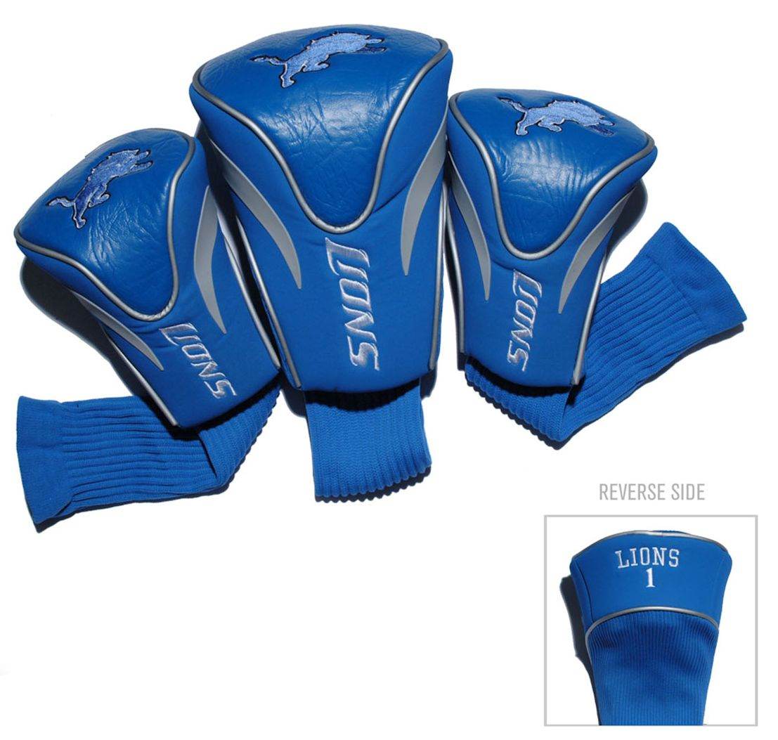 Detroit Lions 3 Piece Contour Golf Club Headcover Set - ToylandEU