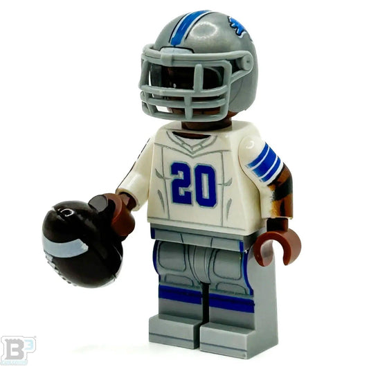  Detroit Lions Barry Sanders LEGO Minifigure Helmet Print -  ToylandEU™