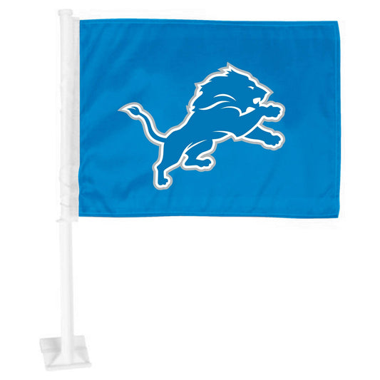 Detroit Lions Car Flag With Primary Logo Nylon Durable - ToylandEU