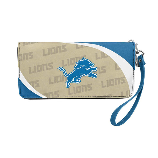 Detroit Lions Curve Wallet Organizer Detachable Wristlet - ToylandEU