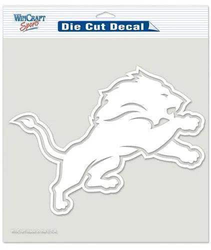 Detroit Lions Decal 8x8 Die Cut White -  ToylandEU™