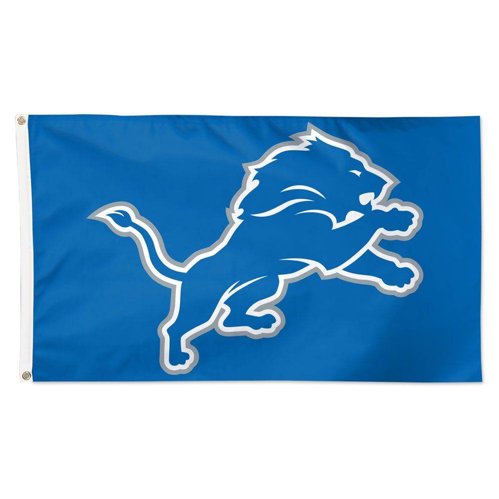 Detroit Lions Flag 3x5 Premium Outdoor Quad Stitched Ends - ToylandEU