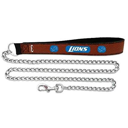 Detroit Lions Football Leather Leash Size L Gamewear - ToylandEU