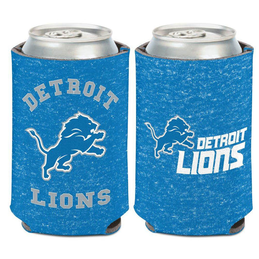 Detroit Lions Heathered Can Cooler 12 Oz Foam Insulated - ToylandEU