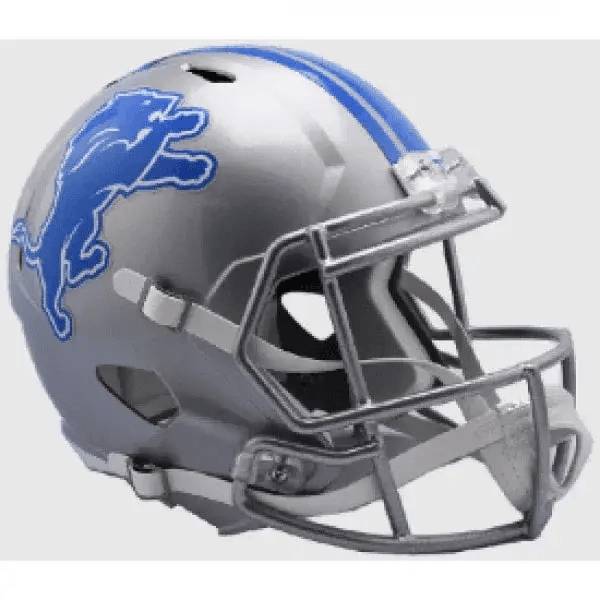  Detroit Lions Helmet Riddell Replica Full Size Throwback -  ToylandEU™