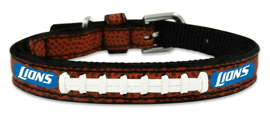 Detroit Lions Leather Pet Collar Classic Football Style Toy -  ToylandEU™