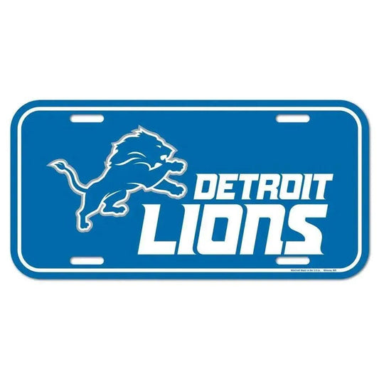  Detroit Lions License Plate Plastic -  ToylandEU™