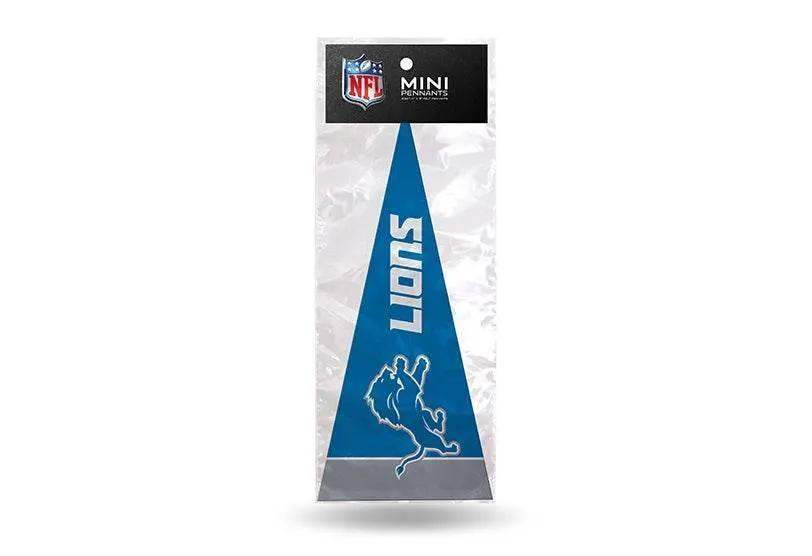 Detroit Lions Mini Pennant Set 8 Piece Party Decor Supplies - ToylandEU