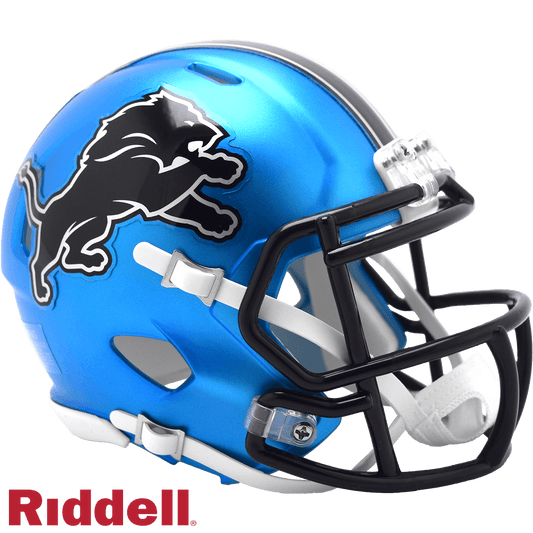 Detroit Lions Mini Speed Helmet Riddell On Field 2024 - ToylandEU