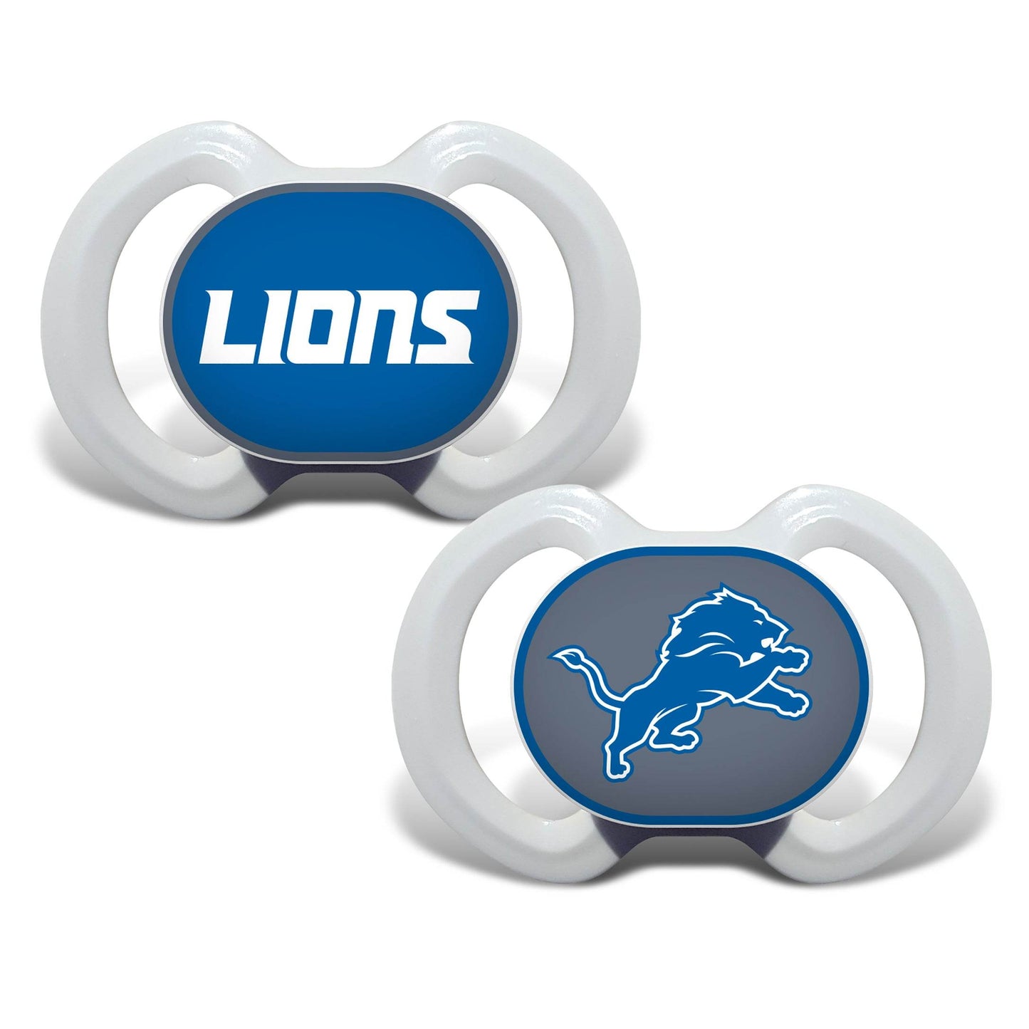 Detroit Lions Official Pacifier 2 Pack For Babies Safe - ToylandEU