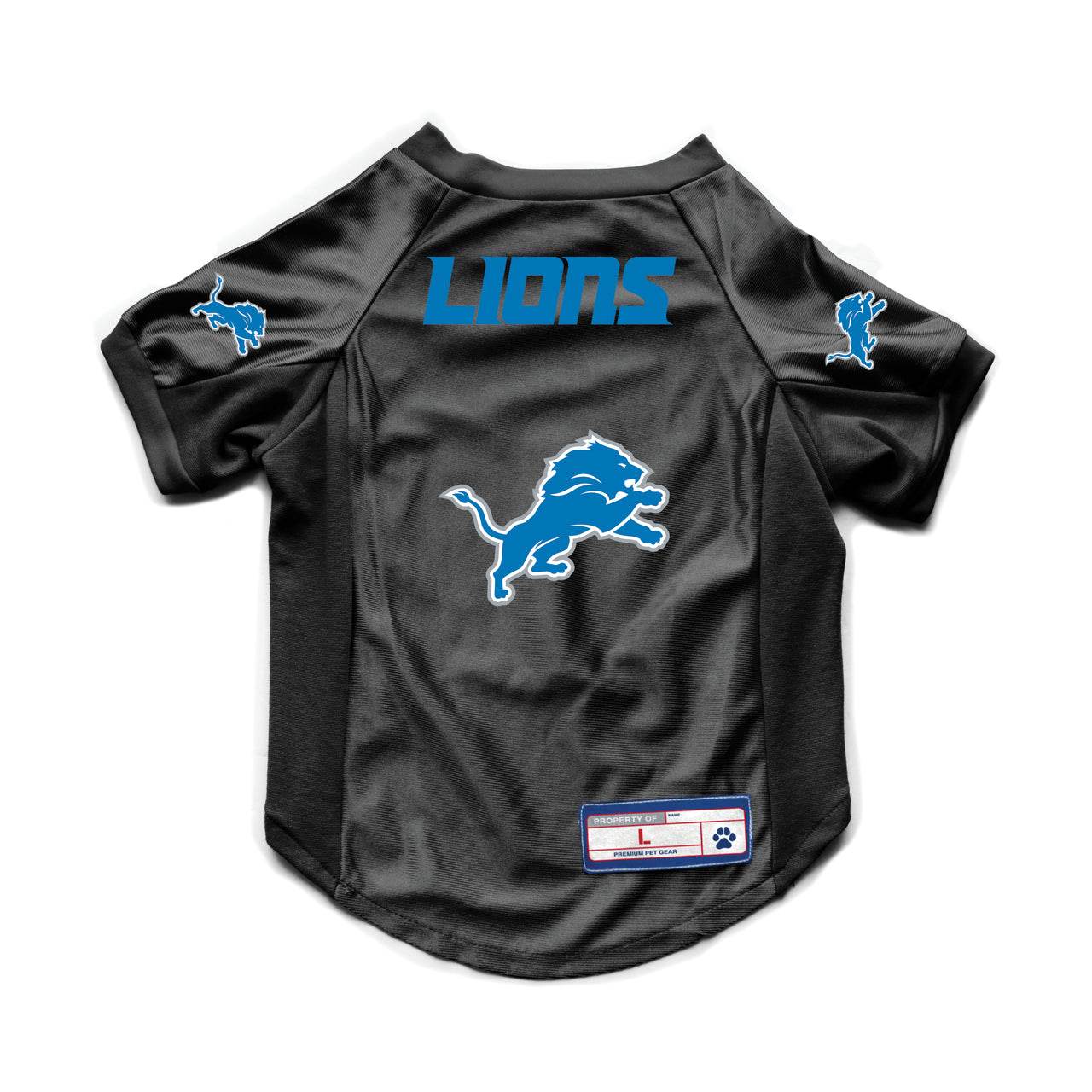 Detroit Lions Pet Jersey Stretch Size XS By Little Earth - ToylandEU