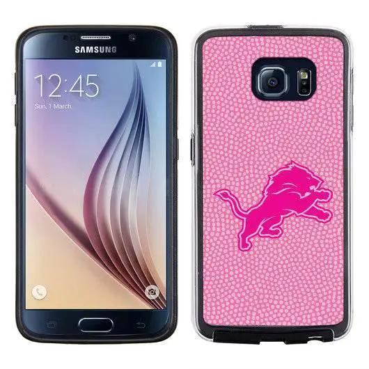  Detroit Lions Pink Pebble Grain Phone Case Galaxy S6 -  ToylandEU™
