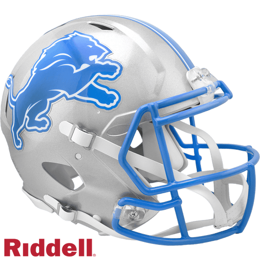Detroit Lions Riddell Authentic Full Size Speed Helmet - ToylandEU