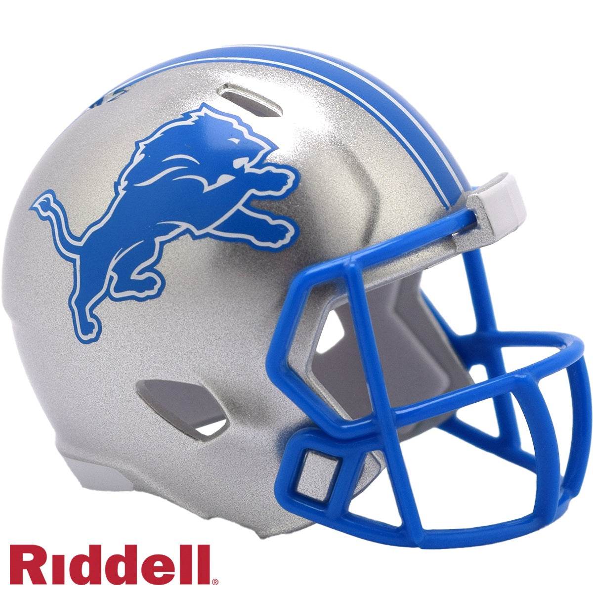 Detroit Lions Riddell Pocket Pro Speed Helmet 2024 Edition - ToylandEU