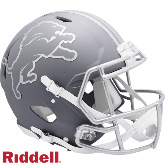 Detroit Lions Riddell Slate Helmet Full Size Speed Style - ToylandEU